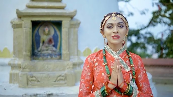 हिन्दी गीतमा कलाकार निकिताको अभिनय