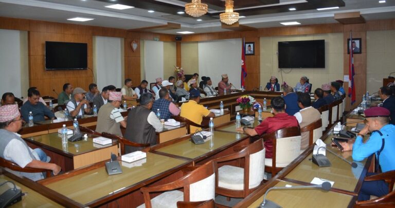 यातायात व्यवसायीसँगको छलफल सकारात्मक