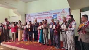 साहित्यकार रीता वलामीद्धारा रचित ‘आभासपुञ्ज’ र ‘बालमञ्जरी’ सङग्रह बिमोचन